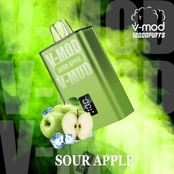 Komodo V Mod 12000 puffs Disposable Vape Sour Apple