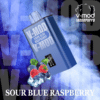 Komodo V Mod 12000 puffs Disposable Vape Sour Blueberry Raspberry