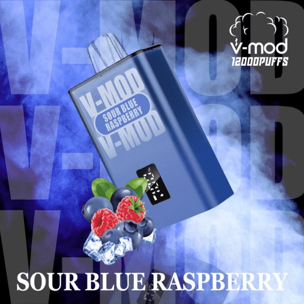 Komodo V Mod 12000 puffs Disposable Vape Sour Blueberry Raspberry