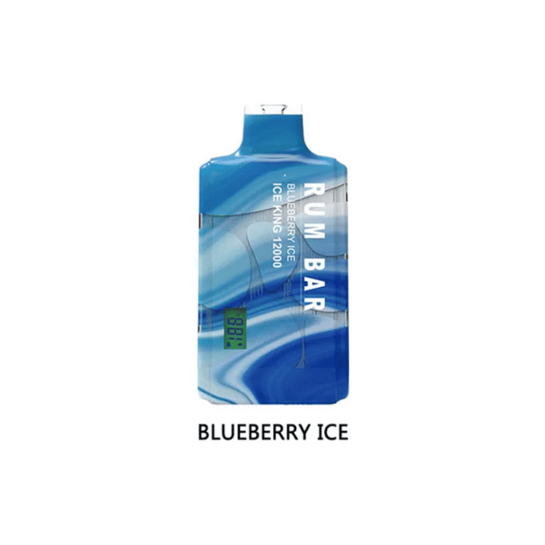 Rum Bar Ice King 12000Puffs Disposable Pod Blueberry Ice