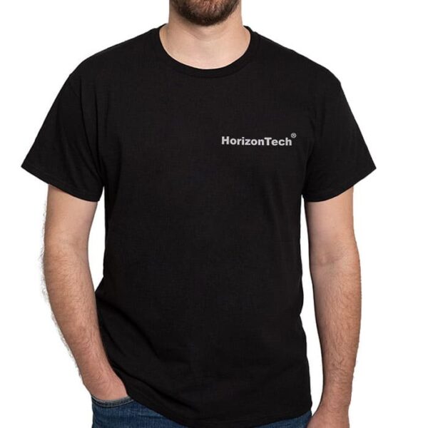 horizen 2xl black t shirt