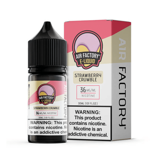 AIR FACTORY Saltnic 30ml Strawberry Crumble