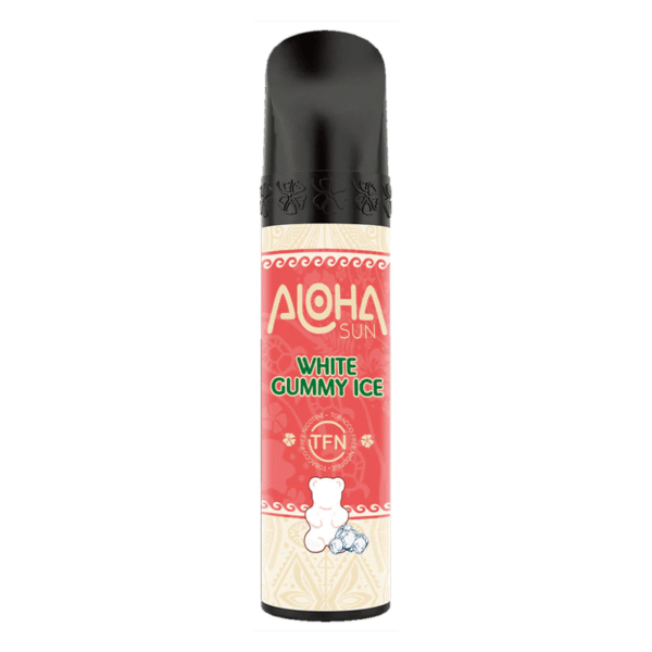 Aloha Sun Disposable 3000Puffs White Gummy Ice