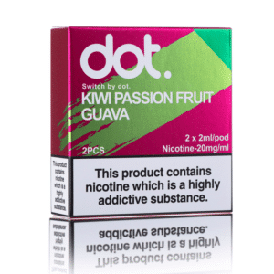 Dot Switch Pod Green label Kiwi Passion Fruit Guava