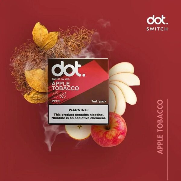 Dotswitch Pod Juice Brown Label 12mg Apple Tobacco